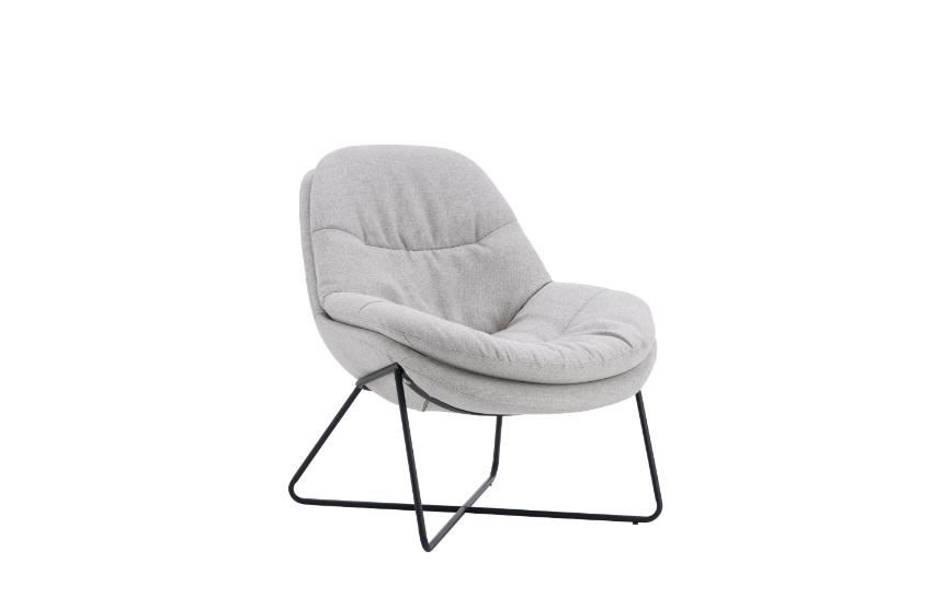 SEARS Light Grey Modern Armchair • Mobilitop Lebanon Beirut