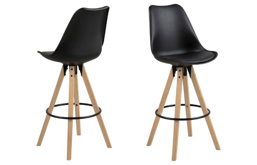 DIMA Wooden Base Bar Stool • Mobilitop Lebanon Beirut