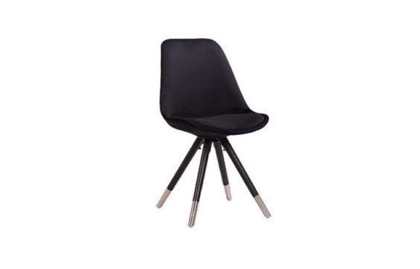 A010L Black Kitchen Chair, Fabric Cover • Mobilitop Lebanon Beirut