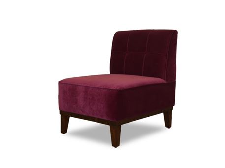 MILANA - Contemporary All Fabric Upholstered Armchair 