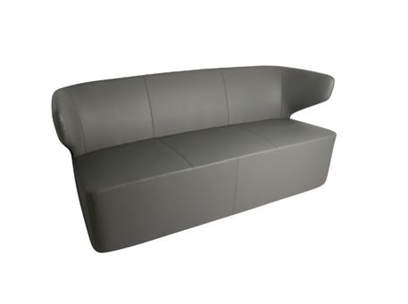 XR-E1870 - Dark Grey Three Seater Leisure Chair 