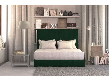 DIANE - Queen Size Local Bed With Upholstered Headboard