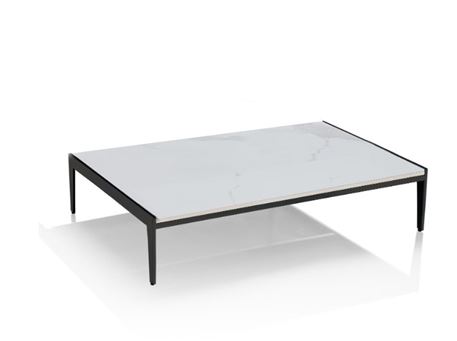 LC-032-1 - White Marble Top Coffee Table