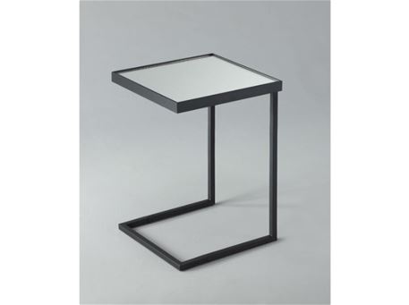 GABBRINI - Square Insert Side Table With A Mirror Top