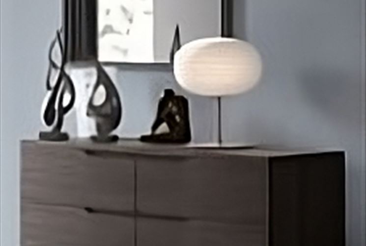 VEGA - Italian dresser and mirror.
