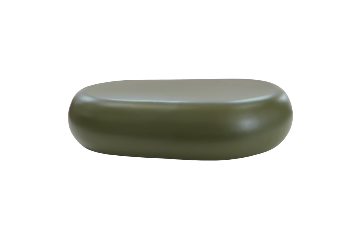 1B163-Matt Light Green Coffee Table