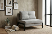 GIBSON-Sofa Bed Single Light Grey