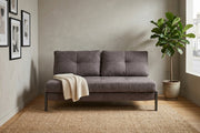 GIBSON-Sofa Bed Two Seater Brown