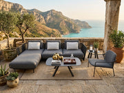 Coral - Grey Outdoor Corner Sofa Set