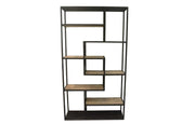 ENDLESS-Wood & Metal Bookshelf