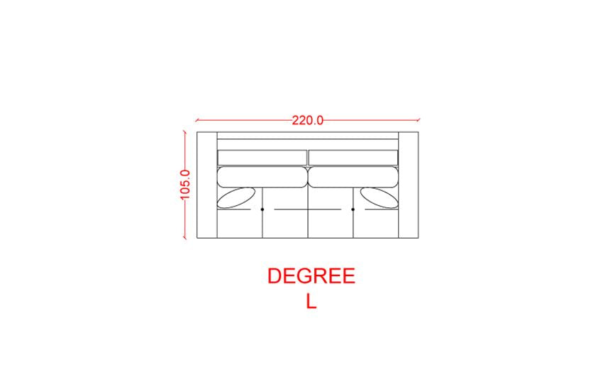DEGREE - Living Room Sofa