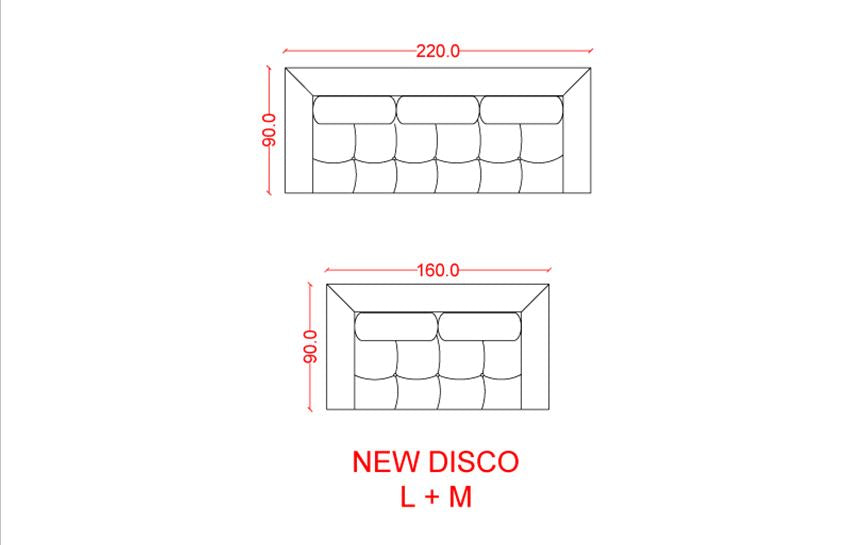 NEW DISCO - Living Room Sofa