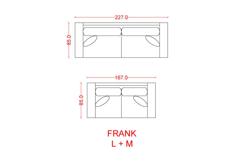 FRANK - Living Room Sofa