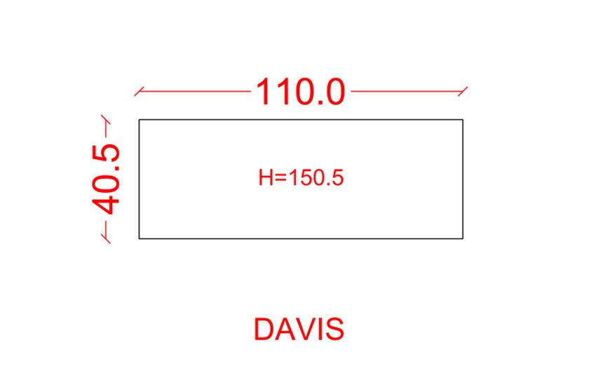 DAVIS - Oak Storage Cabinet.
