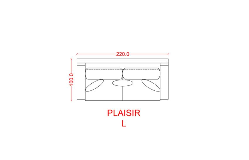 PLAISIR - Living Room Sofa