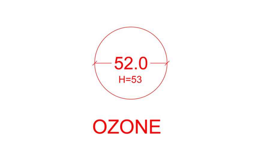 OZONE - Cylindrical Shaped Ottoman