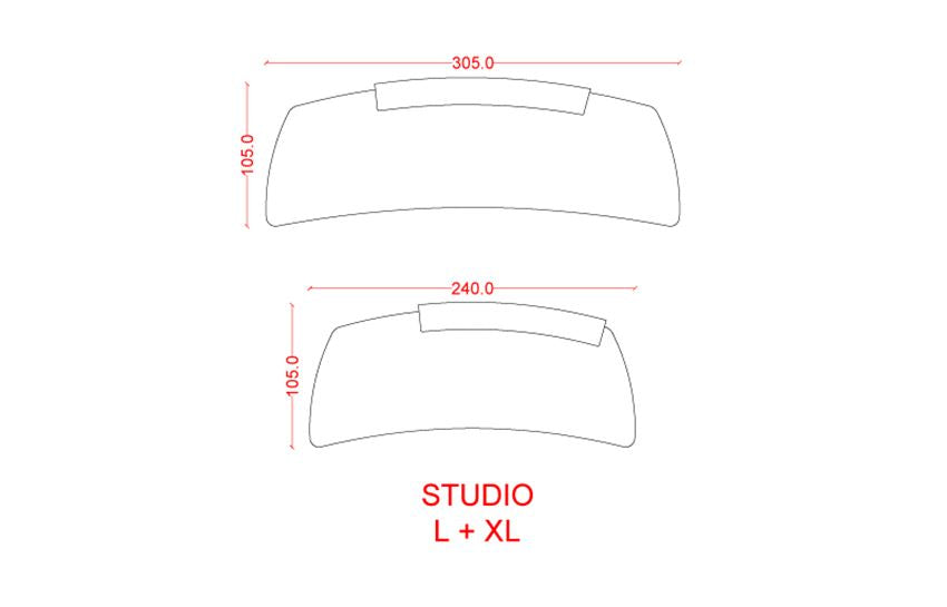 STUDIO - Modern Living Room Sofa