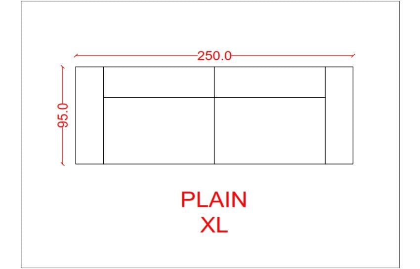PLAIN - Living Room Sofa