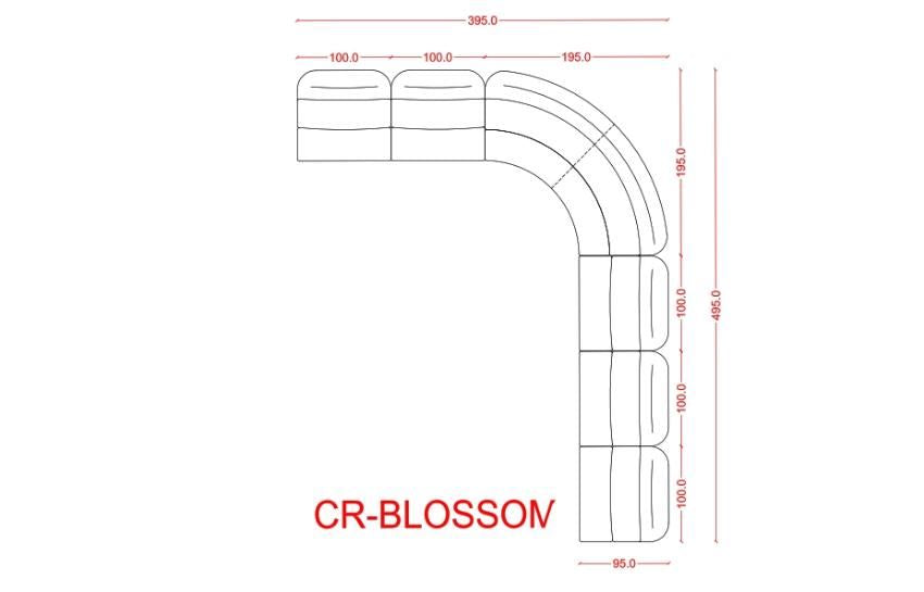 BLOSSOM - Modern Sectional Sofa
