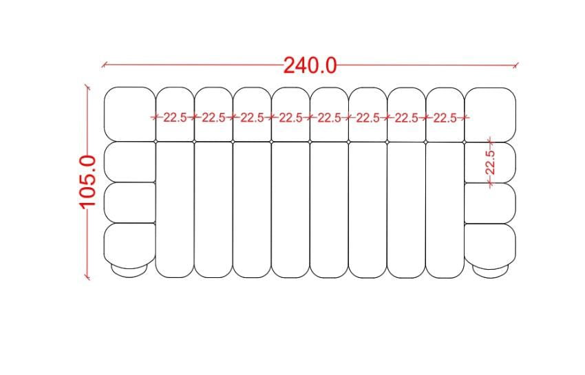 PALACE L - Living Room Sofa
