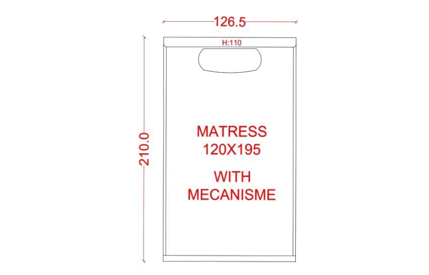 VENUS-Single Upholstered Bed
