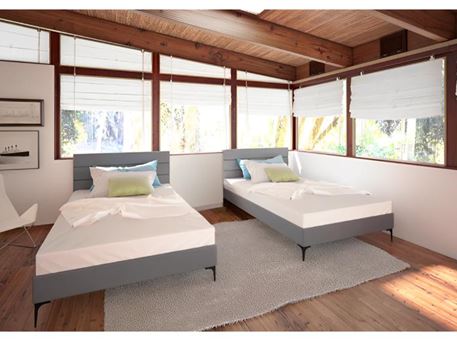 PAMINA - Single Size Modern Bed
