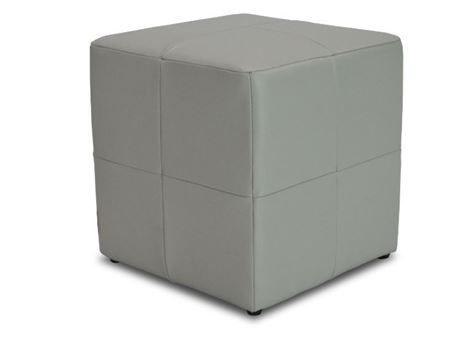 RANDOM - Leather Square Pouf
