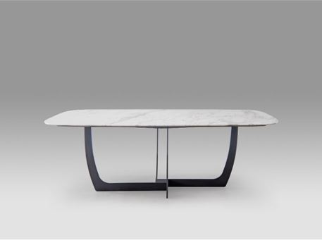 H4-T2085 - White Marble Dining Table