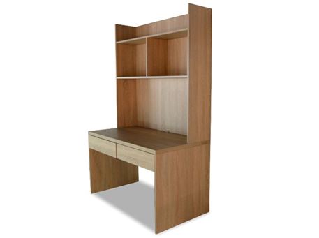 FINE - Study Desk With High Storage Cabinet
