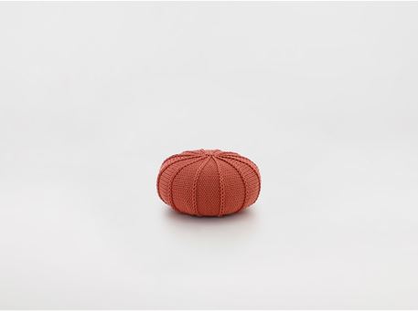 PEBBLE - Orange Outdoor Ottoman