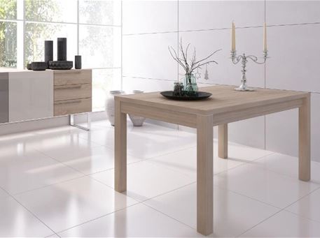 8058 - Natural Oak Dining Table With Extension