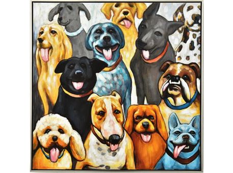Y-G21007-1 - Hand-Made Contemporary Oil Painting Artwork