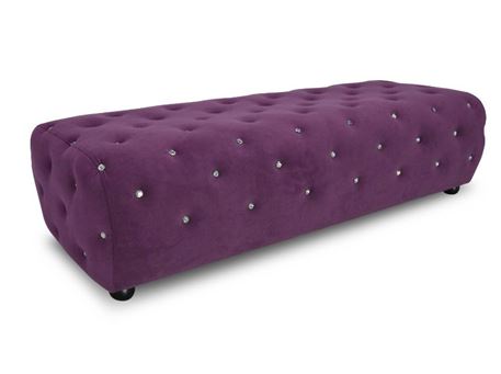 MARINELLI - Upholstered Rectangular Ottoman