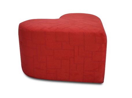 HEART - Heart Shaped Ottoman 