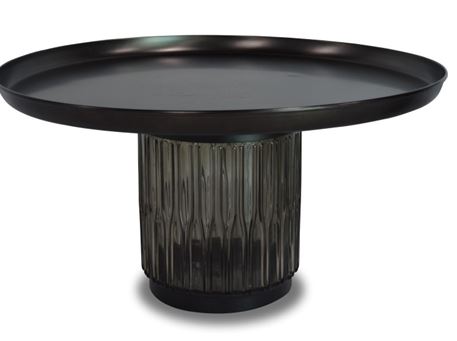 LC-088 - Round Stainless Steel Coffee Table