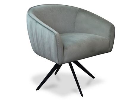 FESTA - Light Grey Contemporary Armchair