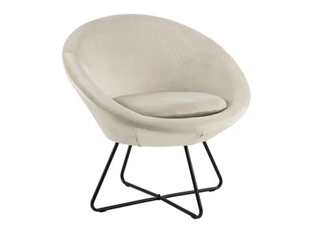CENTER-S - Off-White Lounge Chair 