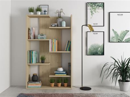 LAVA - Modern Bookcase Design With Storage Space