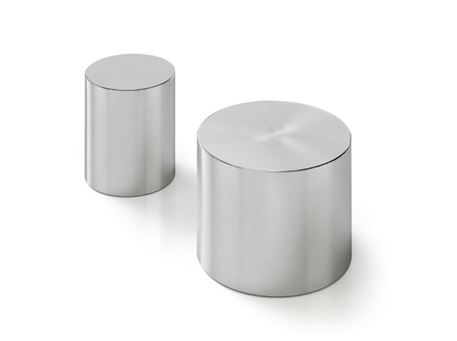 LC-096 - Round Silver Stainless Steel Coffee Table