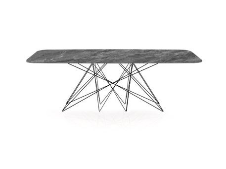 PMT-04 - Grey Ceramic Top Dining Table