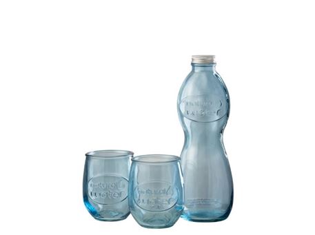 4186 - Set Of Water Bottle And 2 Glasses