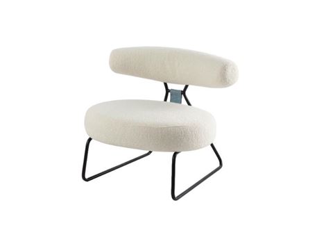 S207B - White Modern Lounge Chair 