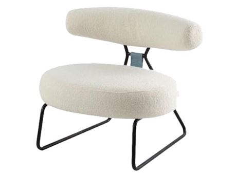 S207B - White Modern Lounge Chair 