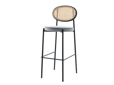 1680G - Modern Bar Chair With Velvet Seat