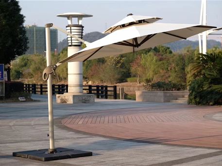 SZC-1111 - Aluminum Square Umbrella.
