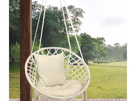 HC009 - Hammock Chair With Back Cushion