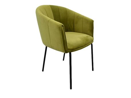 MC-6069CH - Velvet Fabric Dining Chair  