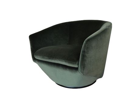 PUNE - Green Full Fabric Armchair