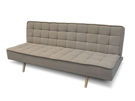 INTERIUM - Modern Design Sofa Bed With Square Stitches