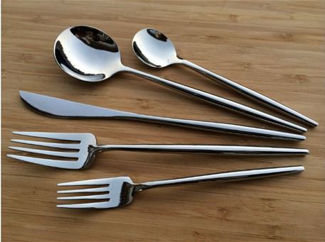 VOTUMN - Stainless Steel  Cutlery Set of 36 Pieces With Mirror Effect 